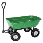 CARRELLO  RIBALTABILE 'TIPPY' VASCA POLIPROP. 75 LT. PORT.  300 KG. 