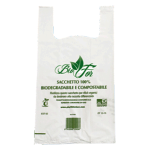 BUSTE SHOPPER COMPOSTABILI Medie gr.7,5 - 27+ 14 x 50 cf 500pz