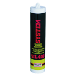 SILICONE ALTA TEMPERATURA 'SIL 400' RAL 9005 BIANCO  ml 310