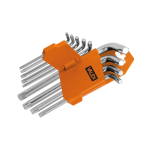 CHIAVI   TORX SET  9 PZ