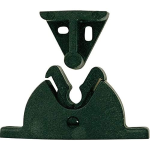 FERMAPORTA A PINZA IN PVC GRANDE C/INCONTRO + VITI