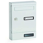 CASSETTA  POSTALE S/2001 ALLUMINIO  VERNICIATO BIANCO RAL 9001