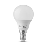 V-Tac PRO VT-270 Lampadina LED E14 7W MiniGlobo P45 Chip Samsung - BIA. NAT.