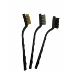 Set 3 spazzolini per candele