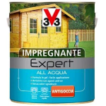 IMPREGNANTE PER LEGNO ALL'ACQUA - LINEA EXPERT Noce Antico lt. 0,75