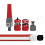 TUBO PER ACQUA 1/2''  15MT + KIT NOZZLE 