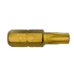 INSERTO TORX TITANIO ATT.1/4"C TX30   L.25