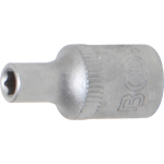 BUSSOLA CV  SATINATA  ATT. 1/4 '' ESAG. 10  MM L. 25