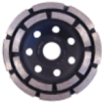 PLATORELLO DIAM. NERO PROFESS.  115 MM 4,5