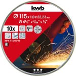  KWB  DISCHI DA TAGLIO FERRO 115X1,0X22,23