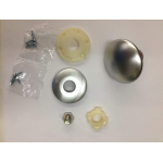 KIT POMOLO 5020 CENTROPORTA D.63 MM C/4752  AL ARGENTO F1  -39E