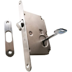 SERRATURA A GANCIO S60/50 BORDO TONDO CR.SAT