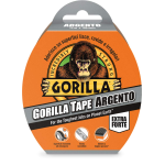 GORILLA NASTRO TELATO ADESIVO MM. 48 X ML.11  ARGENTO