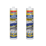 SILICONI SOUDAL SANITARI TURBO BIA.300ML