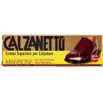 CREMA LUCIDA SCARPE 'SUPERIORE' MARRONE ML.50 TUBETTO 'CALZANETTO'