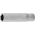 BUSSOLA CV  SATINATA LUNGA ATT. 3/8'' ESAG. 8  MM L. 50