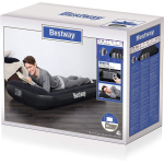 Bestway Airbed Tritech Letto gonfiabili, Nero, 188 x 99 x 30 cm