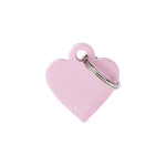 INCISIONE CON STAMPA SMALL HEART ALUMINUM PINK