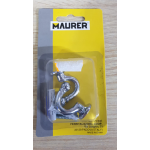 GANCI X EMBRASSE "CROMO" 37MM MAURER - CF. IN BLISTER 2 PZ.