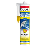 Soudal-Silicone Acetico TURBO  Per Sanitari Soudal TRASPARENTE ML.310