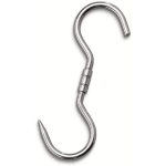 GANCIO GIREVOLE MM 210 X 9  ACCIAIO INOX 