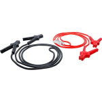 COPPIA CAVI PER BATTERIA 400 AMP 3,5 MT 