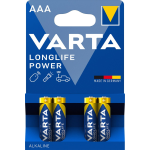 VARTA Longlife Power Batterie AAA Micro LR06  BL. 4  PZ