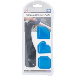 SET 4 PEZZI SPATOLE PER SILICONE