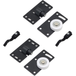 KIT SCORREVOLE PER ANTE CON CARRELLO SUP.REGOL.NR