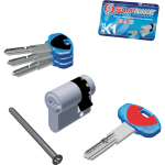 MEZZO CILINDRO SAGOMATO EVO K1 3100-M SECUREMME  30+10
