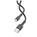 CAVO USB FLESSIBILE  NERO 1 MT.  MICRO USB