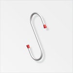 gancio acciaio tondo zincato