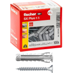 Fischer 100 Tasselli SX Plus con Vite 5x25 mm -567620