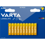 VARTA LONGLIFE ALCALINE MINI STILO  AAA  BL.10  PZ 
