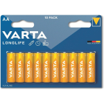 VARTA LONGLIFE ALCALINE STILO  AA   BL.10  PZ 