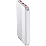V-TAC Power Bank 10000 mAh con Ricarica Rapida PD 22.5W BIANCO