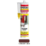 SILICONE UNIVERSALE MARRONE RAL 8017 ACETICO ML 280 SOUDAL  