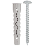 EBL-FM-XP Tassello univ. Nylon c/vite TBL c/collare 15pz/bl.  8X52/5