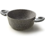 CASSERUOLA 'CUORE DI PIETRA' D.20  INDUZ. 2  MAN ALL/MINERAL STONE