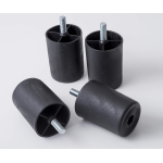 PIEDINO TRONCO CONICO REGOLABILE H 60 X 40