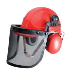 CASCO DI PROTEZIONE FORESTALE SET 3 IN 1