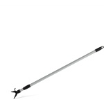 Asta armadio telescopica, Metallo Cromato, Allungabile fino a 150 cm, 1 Unità