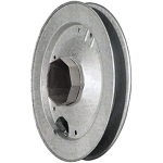 PULEGGIA ZINCATA CM.18 PER RULLO OTTAGONALE