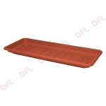 SOTTOVASO 60X30X6,0 IN PVC RETT. X FIOR. 'DAPHNE. ICS 