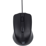 Ewent EW3300 - Mouse ottico con cavo USB a 3 pulsanti, 1000 DPI