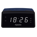 Radiosveglia AM/FM IR-Clock con doppio allarme