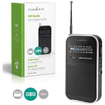 Nedis Radio Fm Am Portatile Radiolina Analogica Con Speaker E Cuffia