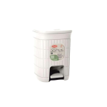 PATTUMIERA A PEDALE   DOMUS ' Lt. 6 -dust white