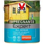 IMPREGNANTE PER LEGNO ALL'ACQUA - LINEA EXPERT Castagno Scuro lt. 0,75