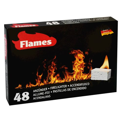 ACCENDIFUOCO 'FLAMES' 48 cubi FL700829 PZ. 24